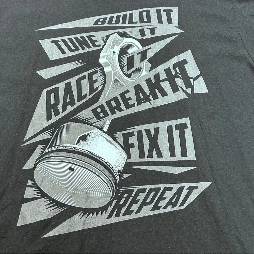 Port and‎ Company Black and Gray Short Sleeve Tees